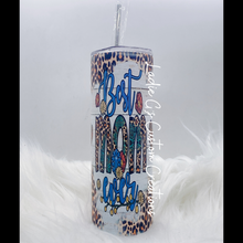 Load image into Gallery viewer, 20oz. Sublimation Tumbler (Matte Finish)- Best Mom Ever, Leopard - Ready to ship