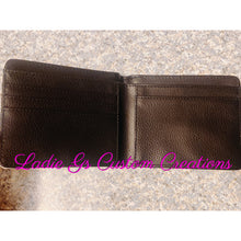 Load image into Gallery viewer, Leather Wallet, Double-sided - Custom Order