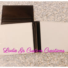 Load image into Gallery viewer, Leather Wallet with Flap - Custom Order