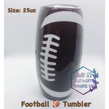 Load image into Gallery viewer, Football Tumbler Cup | 25oz., Pre-Order